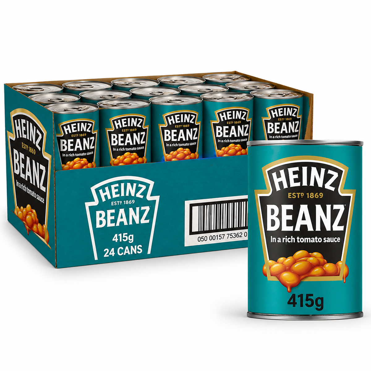Heinz Baked Beans 415g x 24 Cans
