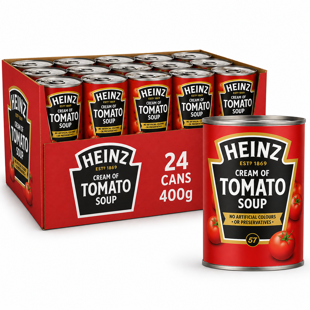 Heinz Cream of Tomato Soup 400g x 24 Cans