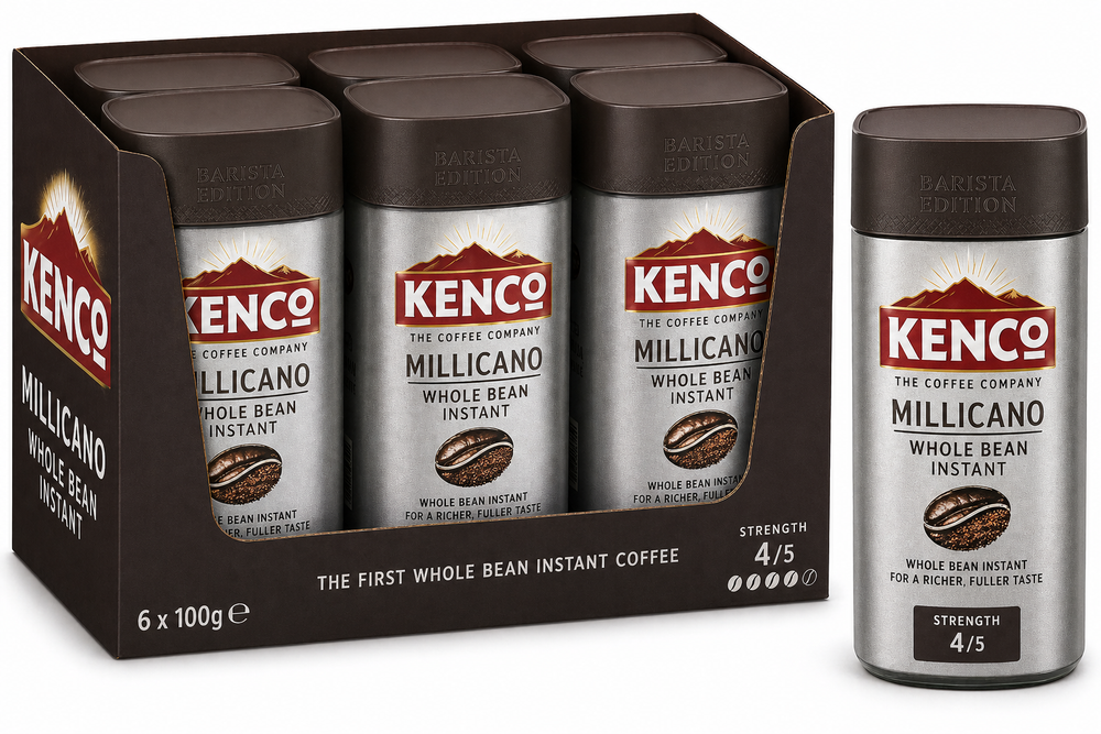 Kenco Millicano Whole Bean Instant Coffee 100g