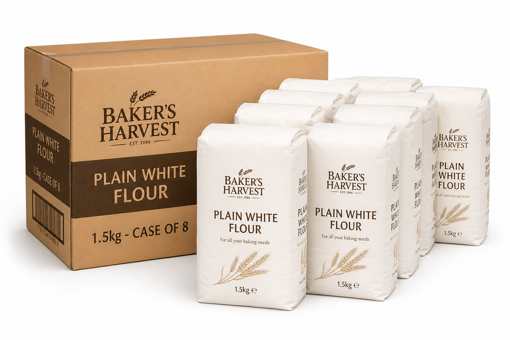 Plain White Flour 1.5kg x 8 Pack
