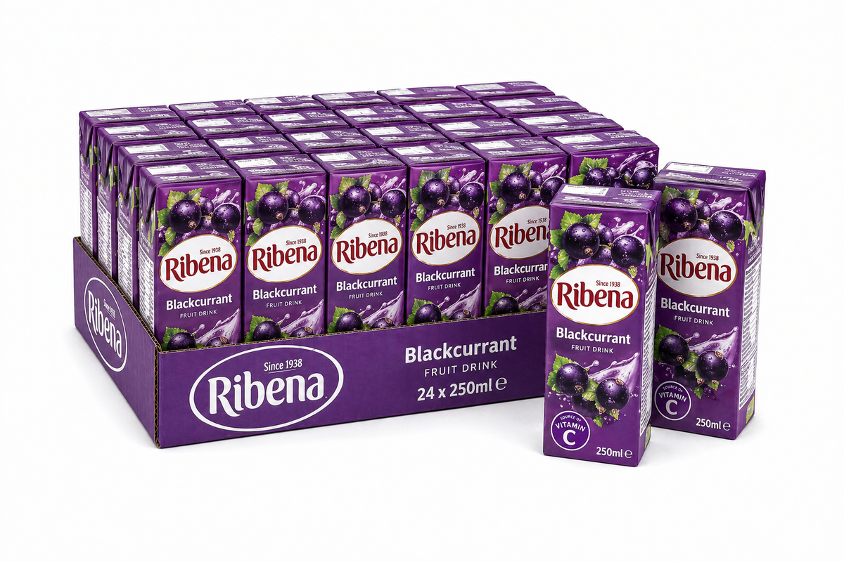 Ribena Blackcurrant Cartons 250ml x 24